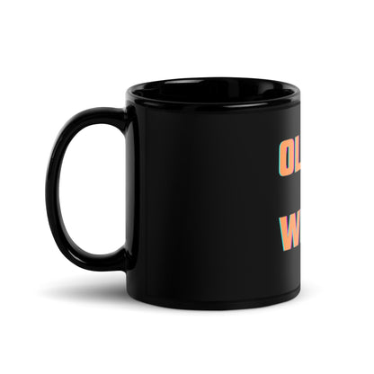 OW-Black Glossy Mug