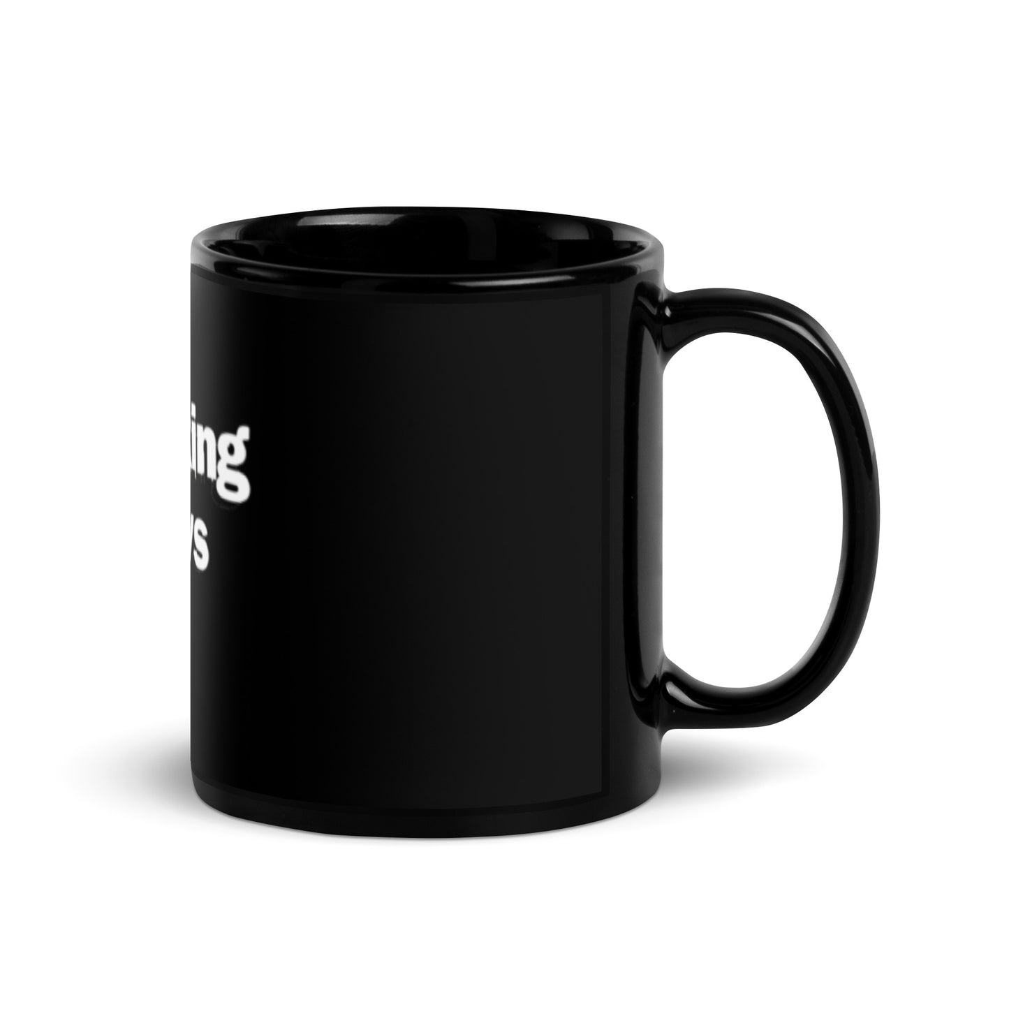 zBlack Glossy Mug