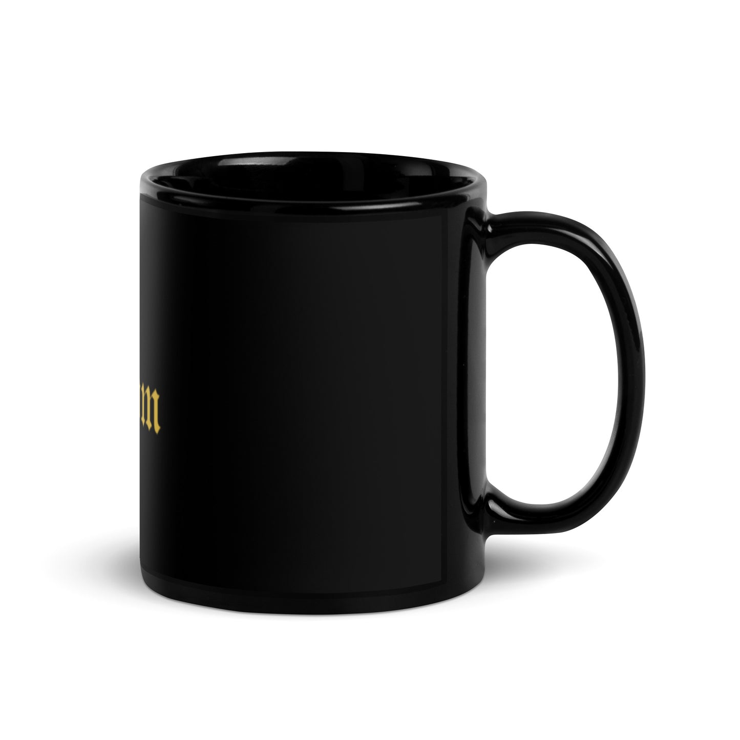 Black Glossy Mug | trenddotcom