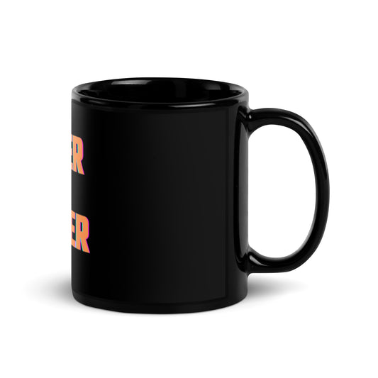 OW-Black Glossy Mug