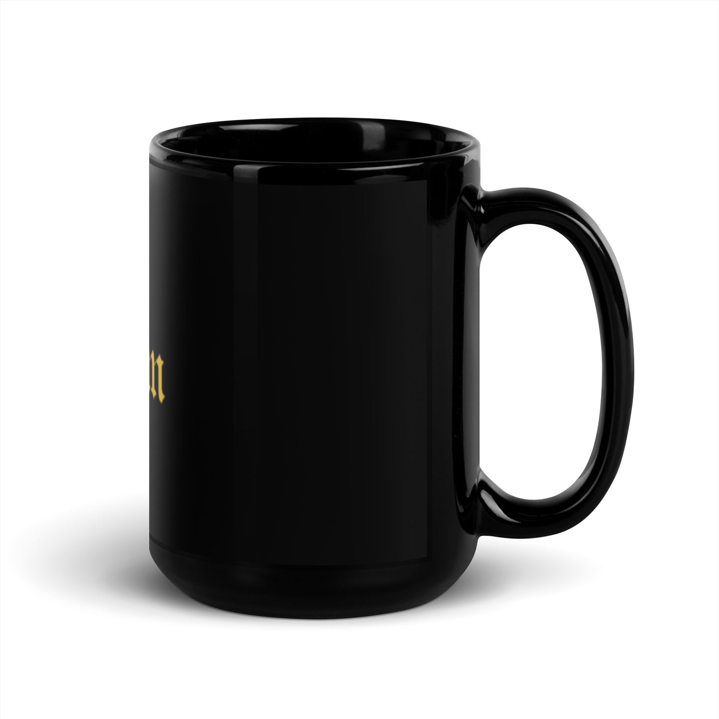 Black Glossy Mug | trenddotcom