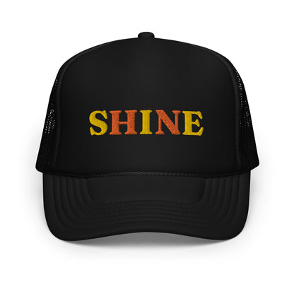 Foam Trucker Hat -SHINE | Trenddotcom