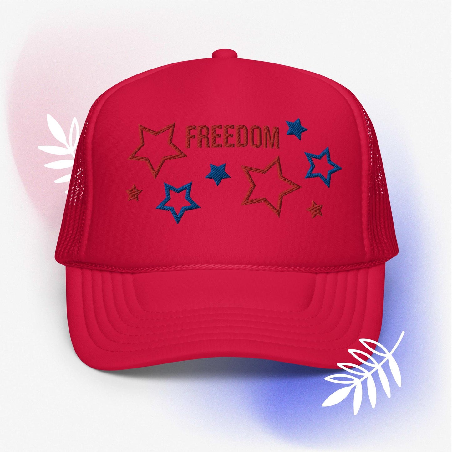 Freedom Foam Trucker Hat | Trenddotcom