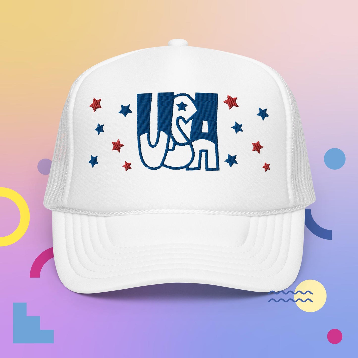 Foam Trucker Hat - USA | Trenddotcom