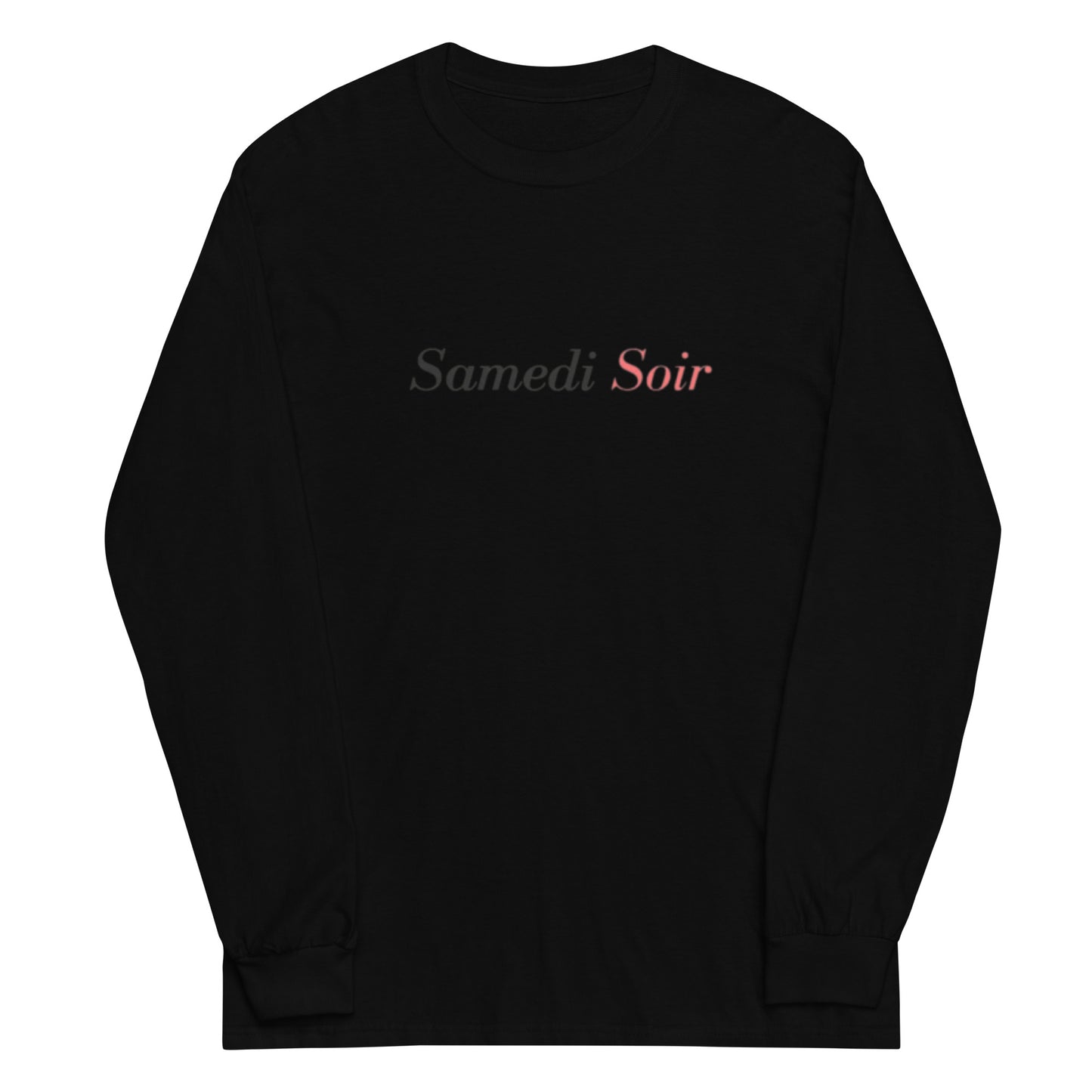 Unisex Long Sleeve Shirt - Samedi Soir