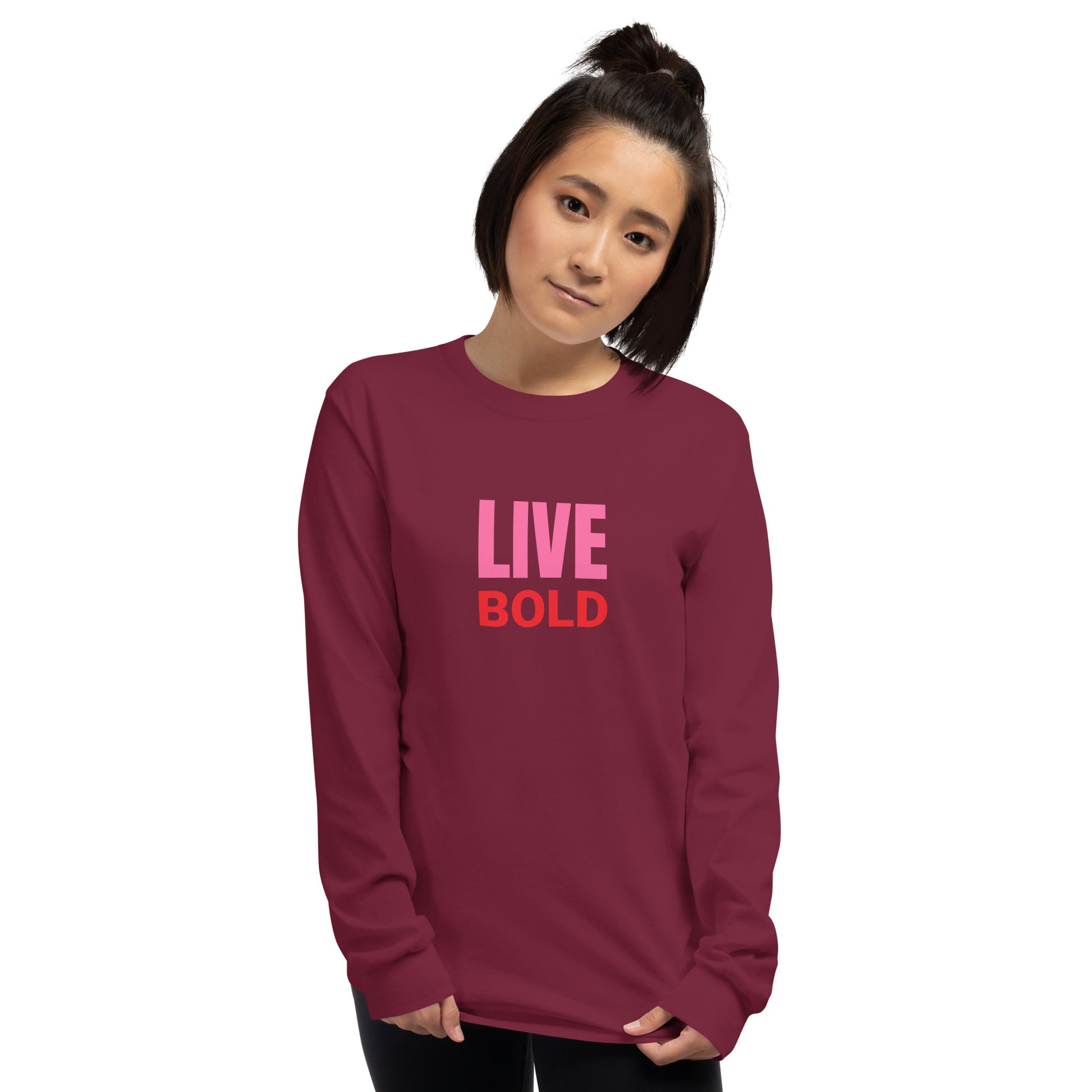 Women’s Long Sleeve Shirt | Live Bold