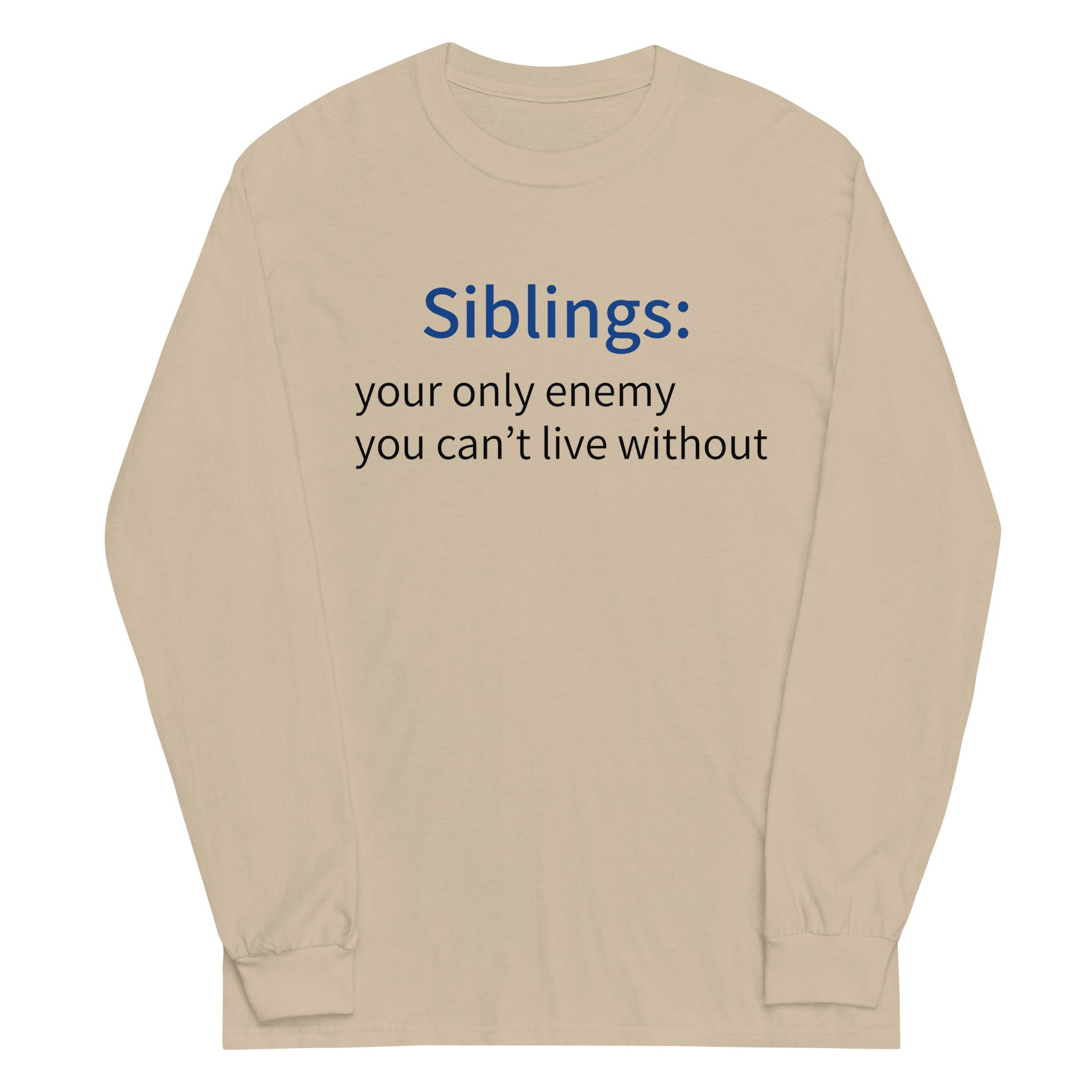 Men’s Long Sleeve Shirt - Siblings | Trenddotcom