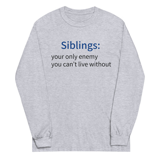 Men’s Long Sleeve Shirt - Siblings | Trenddotcom