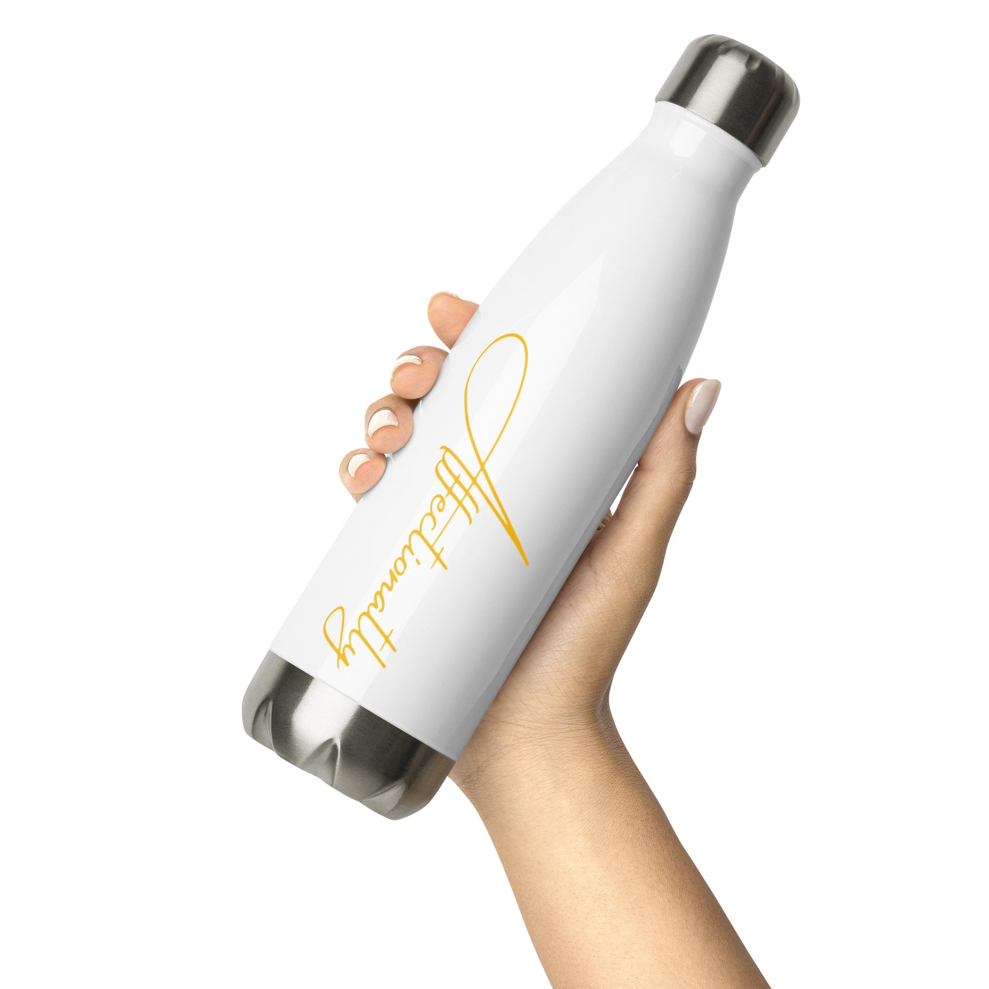 Stainless Steel Water Bottle - Affectionately | Trenddotcom