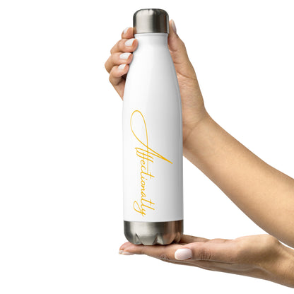 Stainless Steel Water Bottle - Affectionately | Trenddotcom