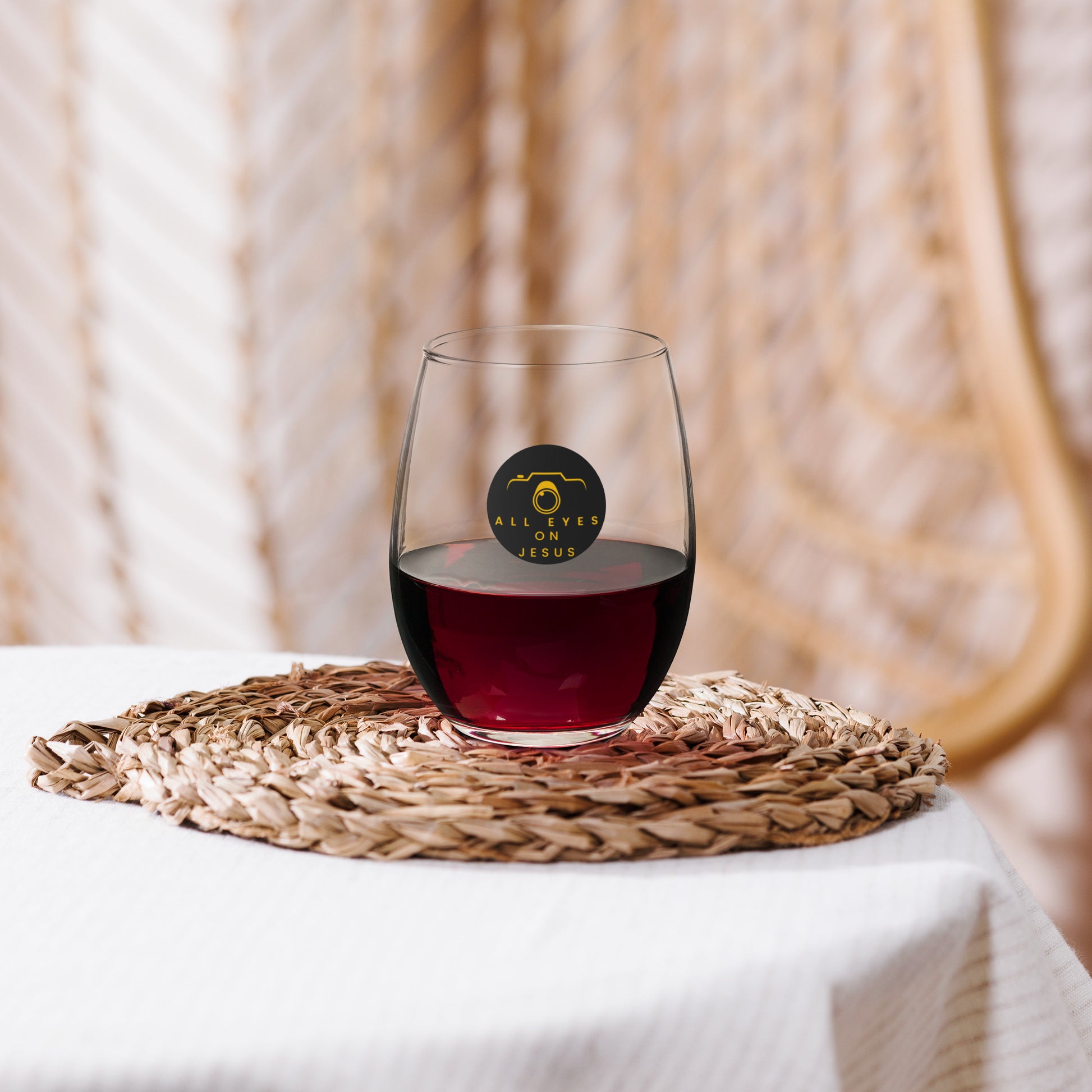 Stemless Wine Glass - All Eyes | Trenddotcom