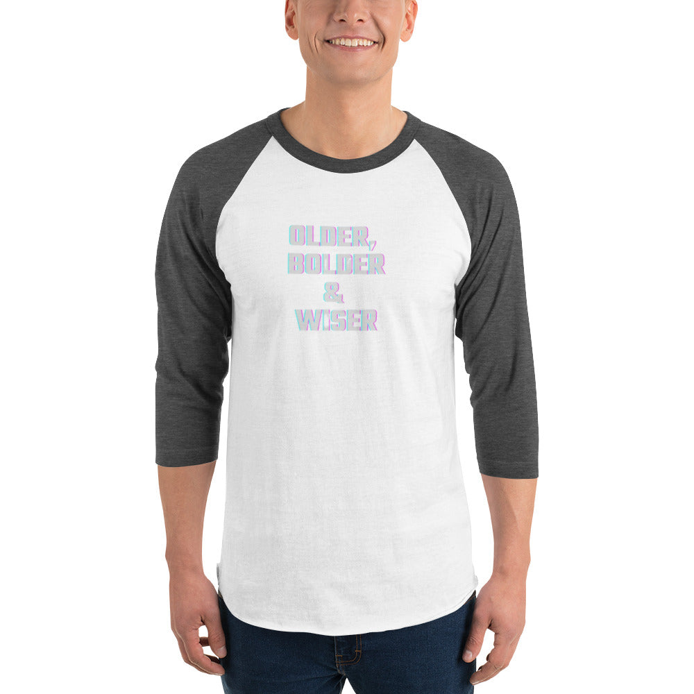 Men's 3/4 Sleeve Raglan Shirt