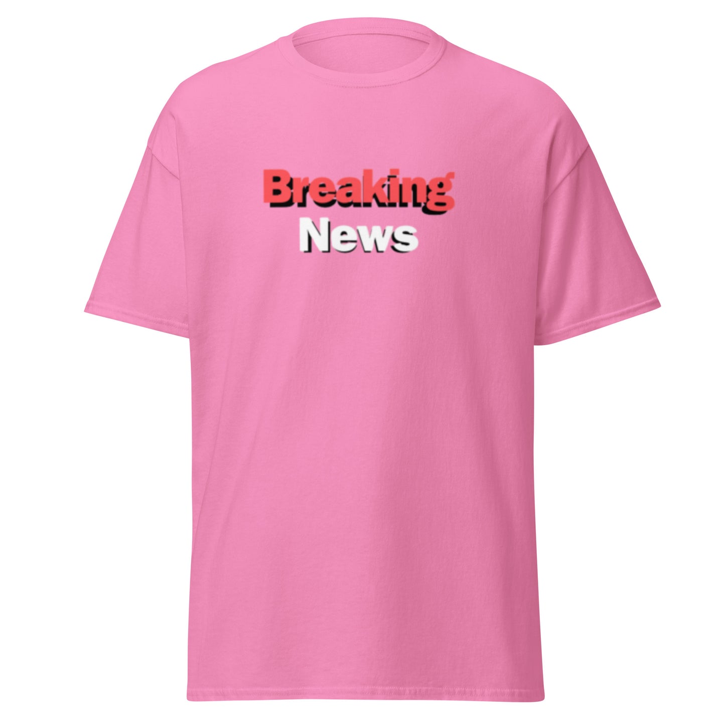 Men's Styled Classic Tee - Breaking News