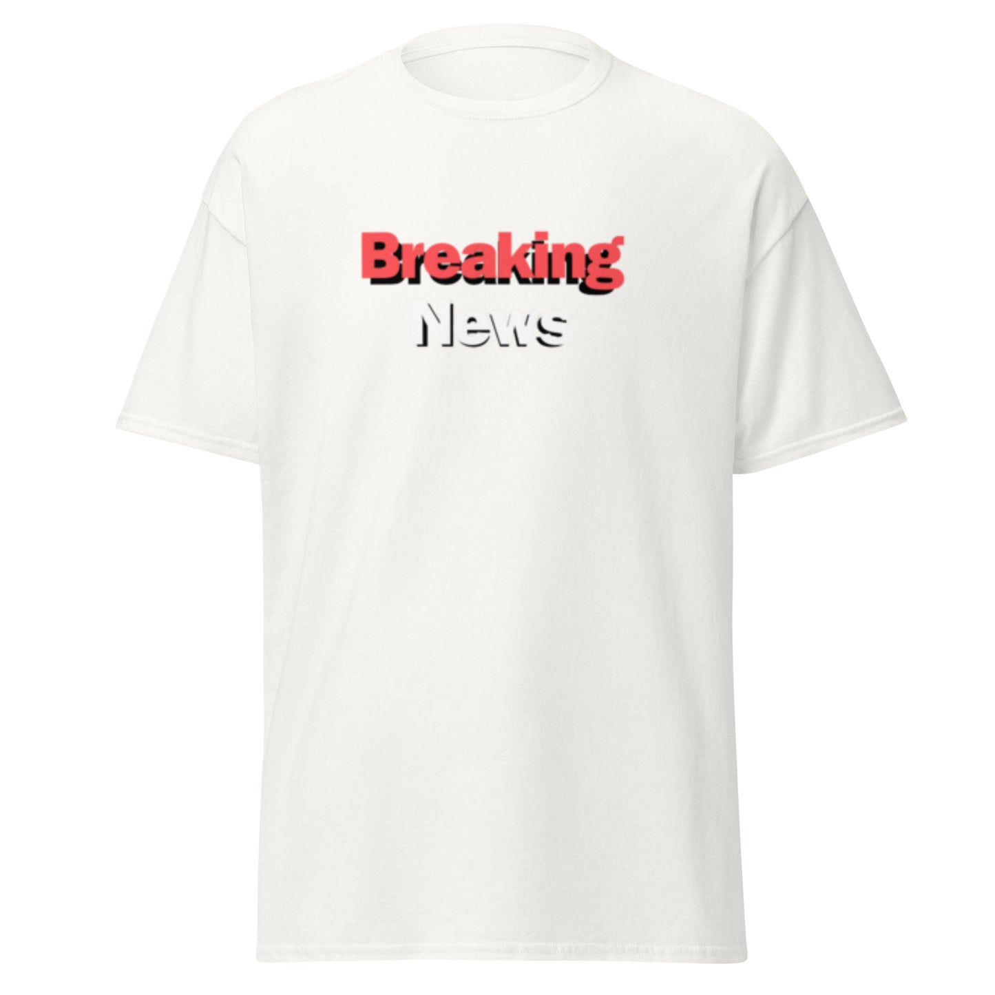 Men's Styled Classic Tee - Breaking News