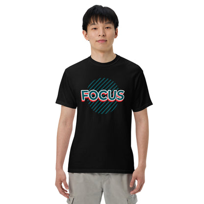 Mens Heavyweight Dyed T-shirt - Focus | Trenddotcom