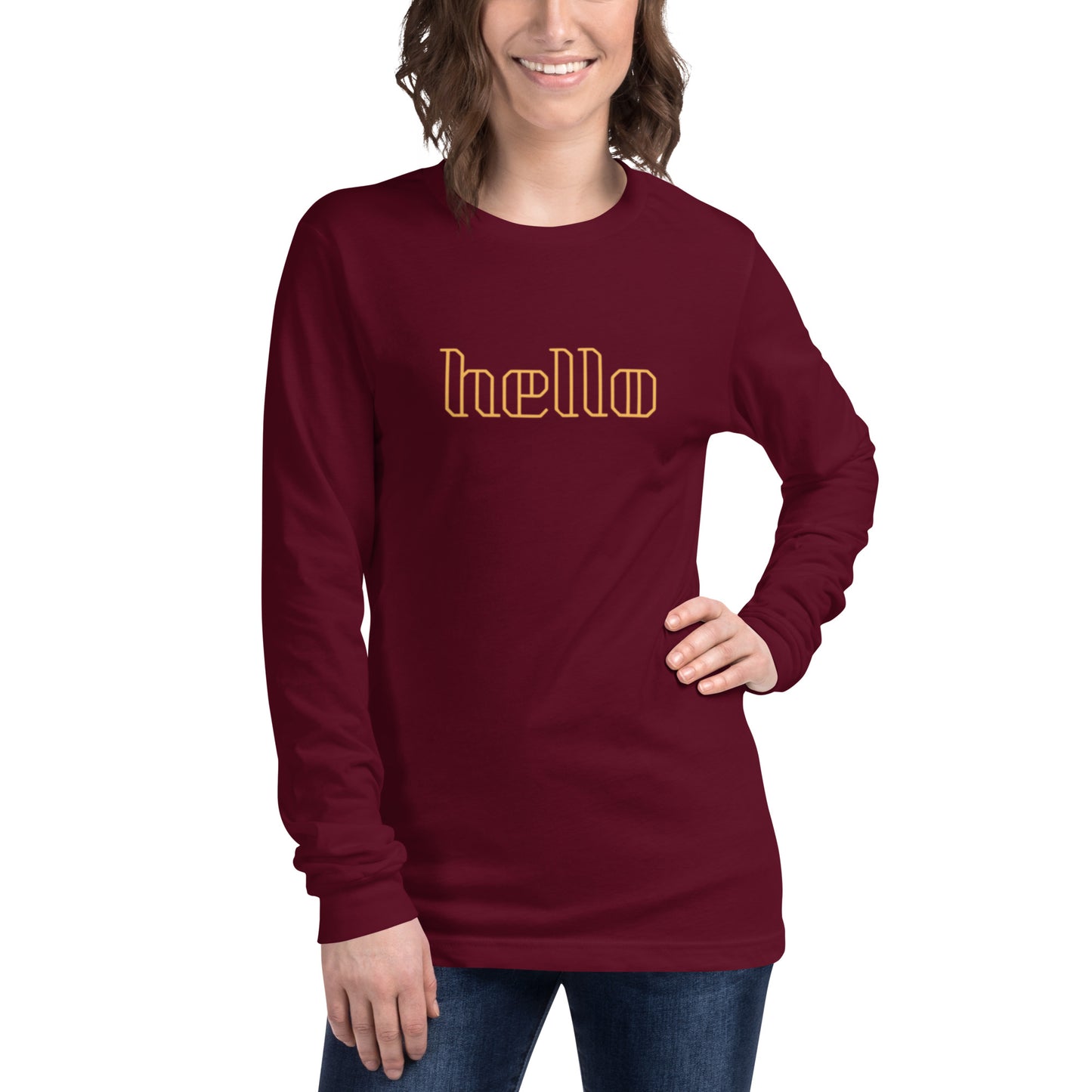 Women Long Sleeve Tee | Trenddotcom