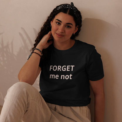 Women Staple Eco T-shirt - Forget Me Not | Trenddotcom