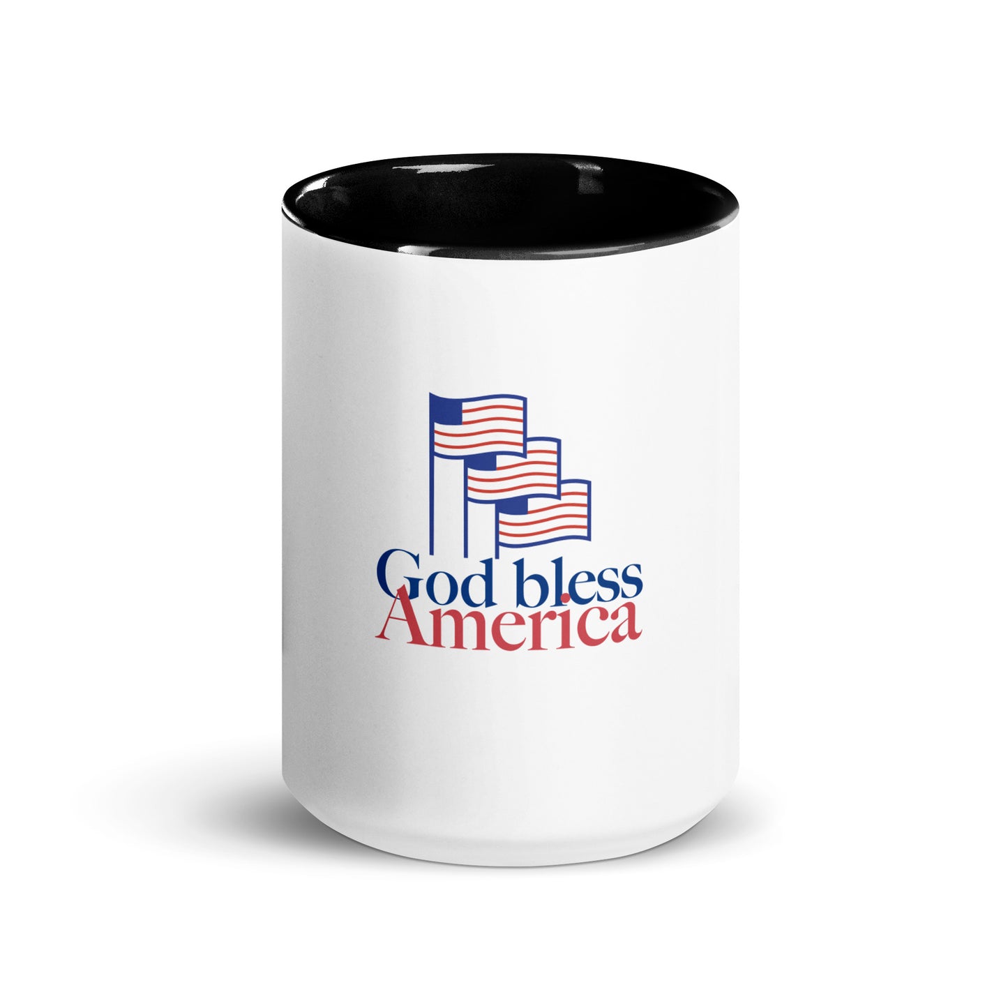 Mug with Color Inside - God Bless America