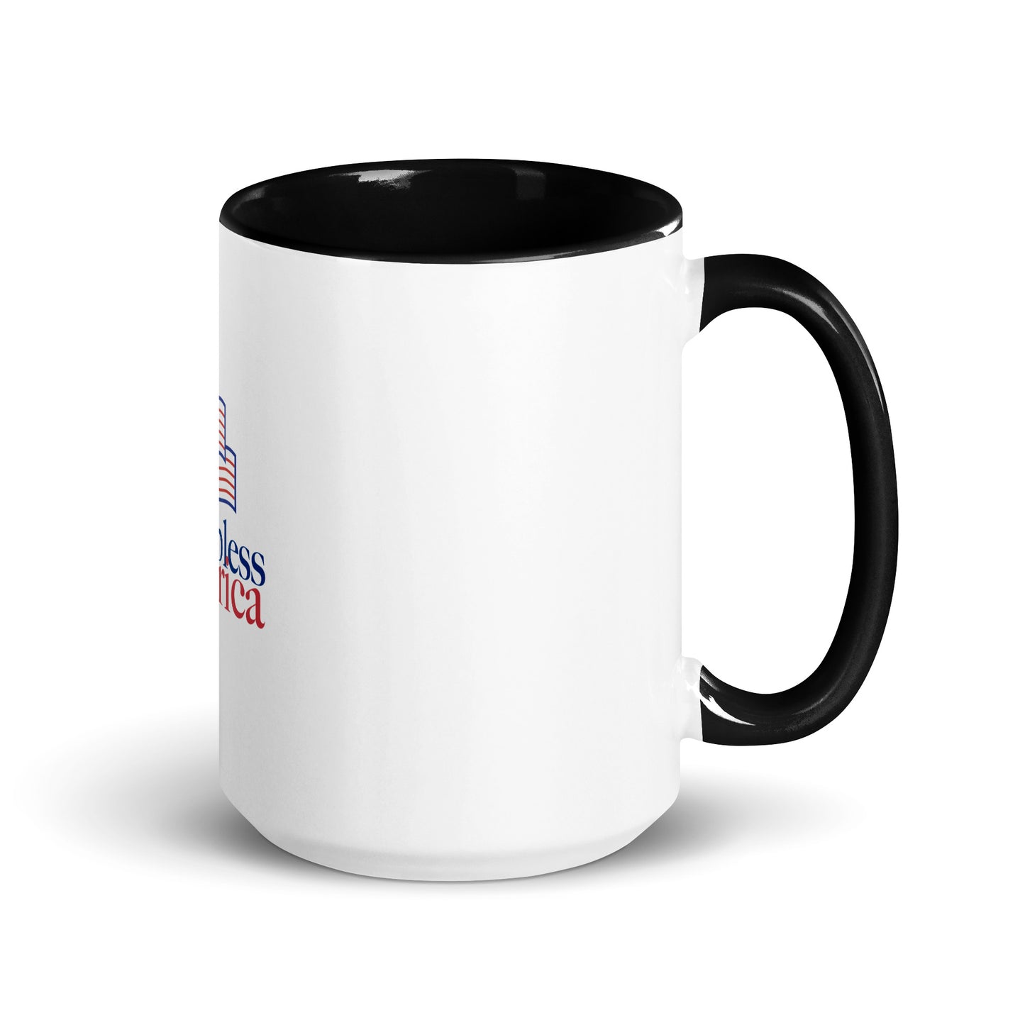 Mug with Color Inside - God Bless America