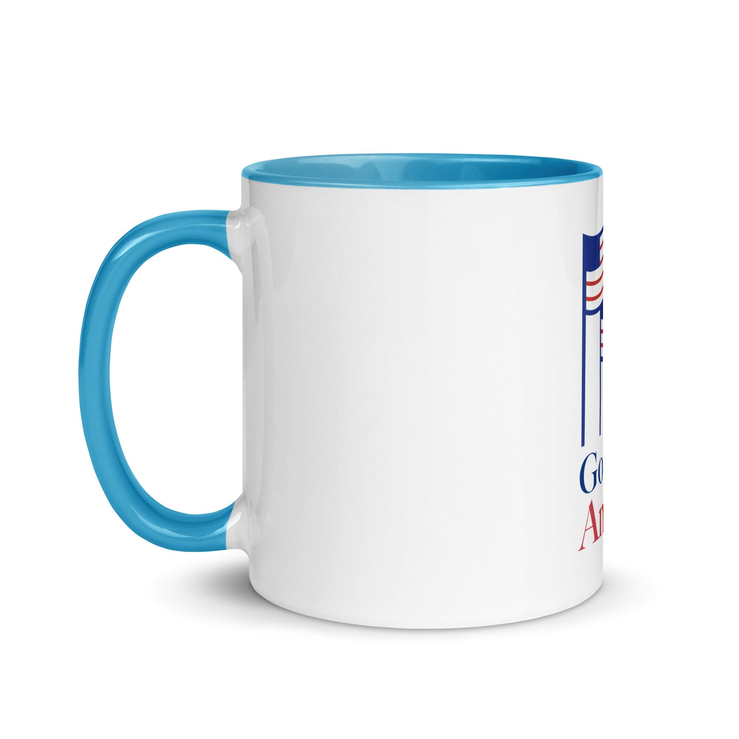 Mug with Color Inside - God Bless America