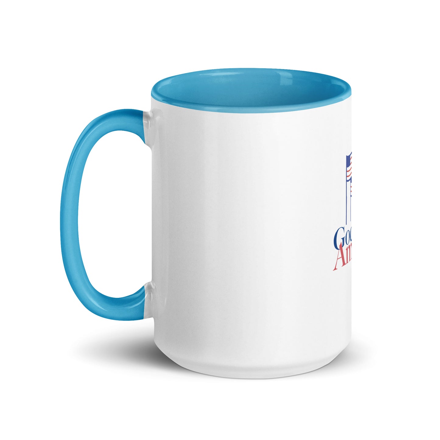 Mug with Color Inside - God Bless America