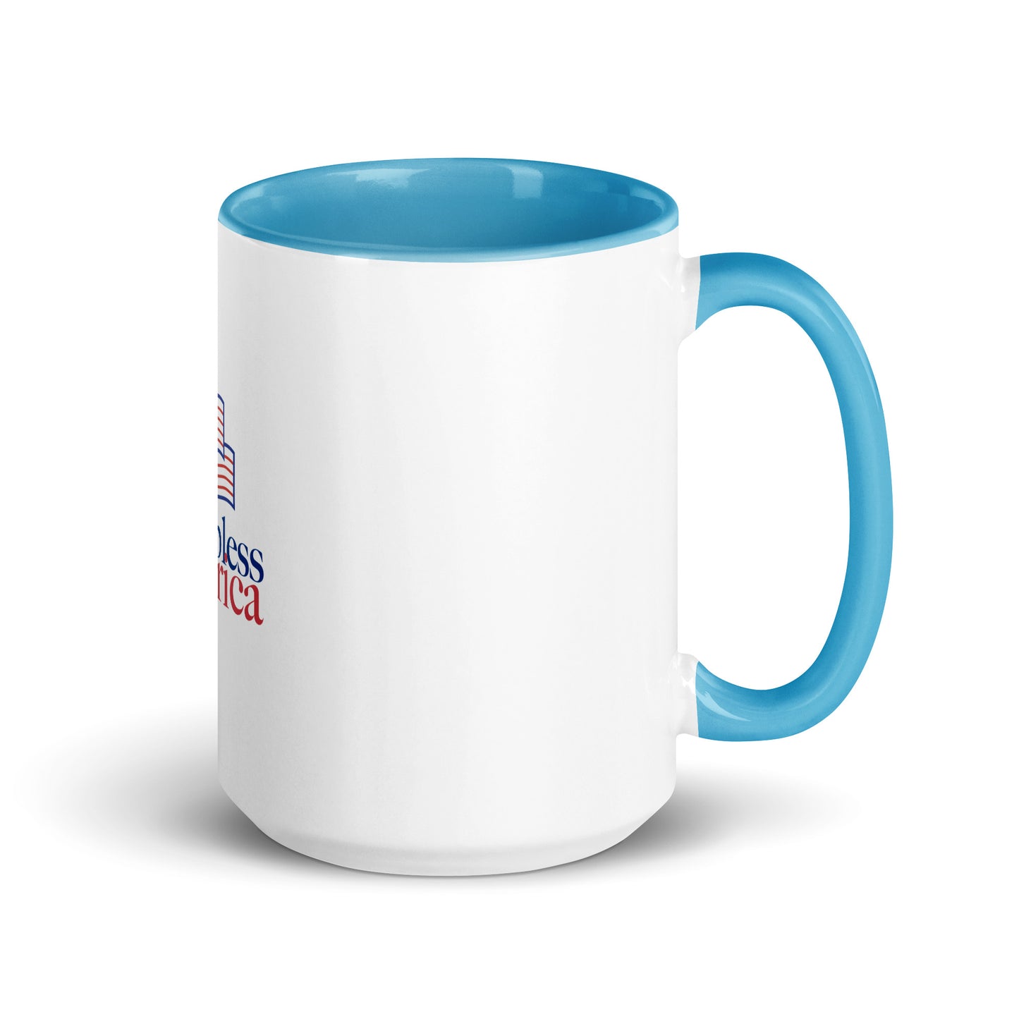 Mug with Color Inside - God Bless America