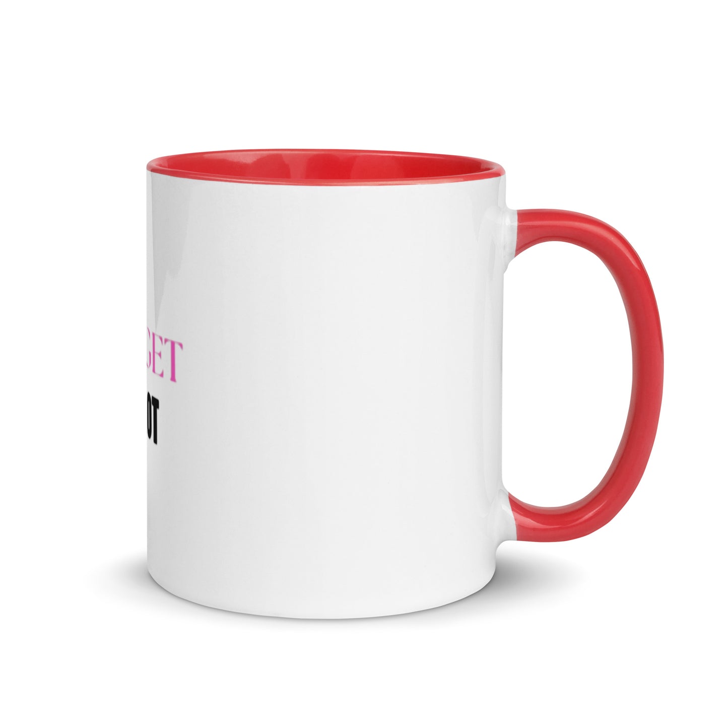 Mug with Red Color Inside - FMT