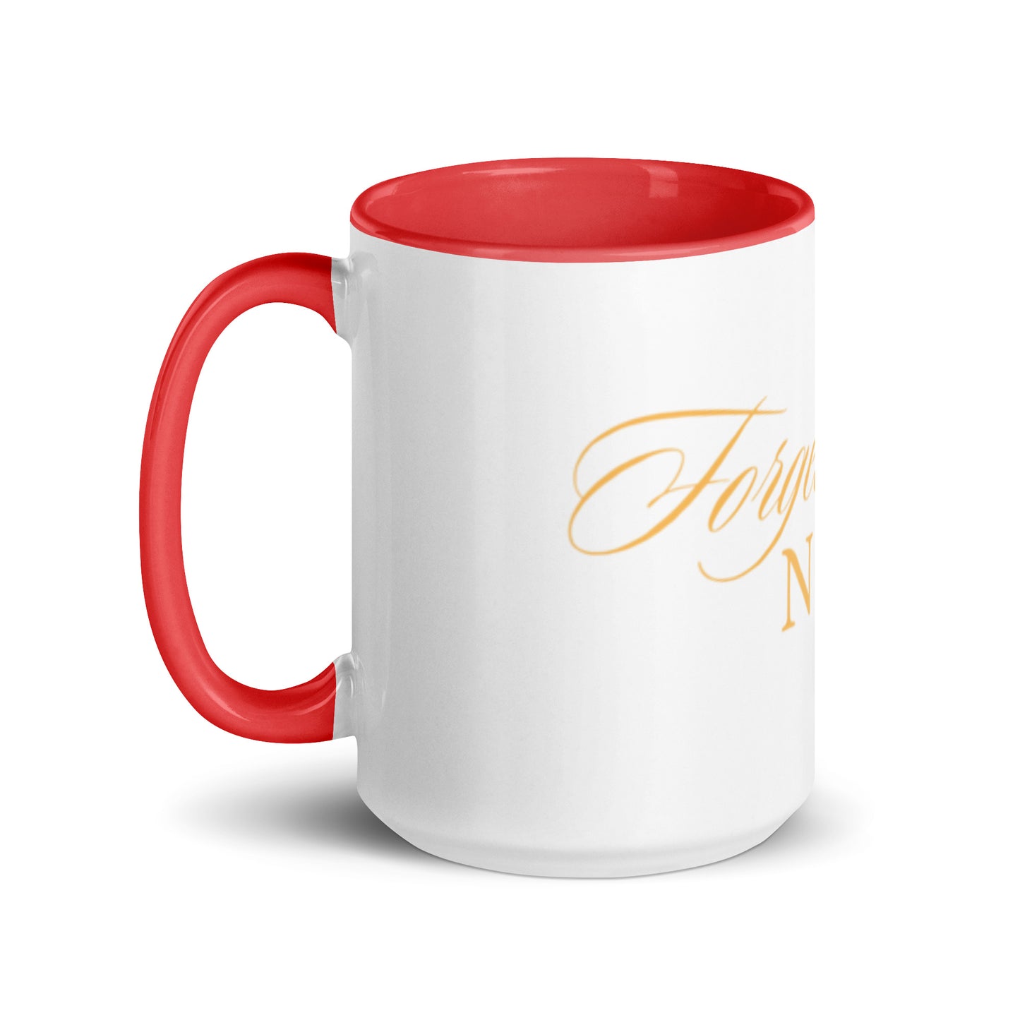 Mug With Yellow Color Inside