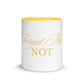 Mug With Yellow Color Inside