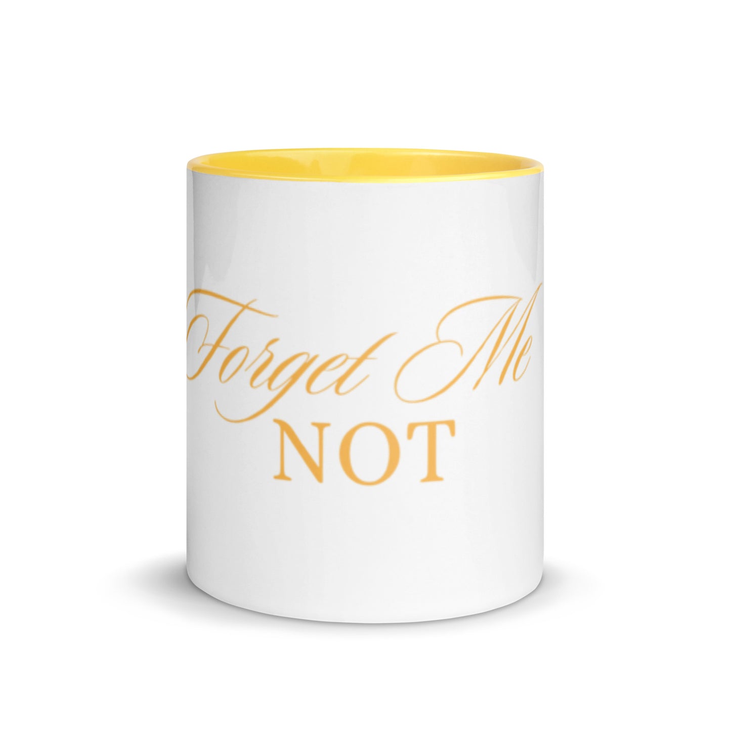 Mug With Yellow Color Inside