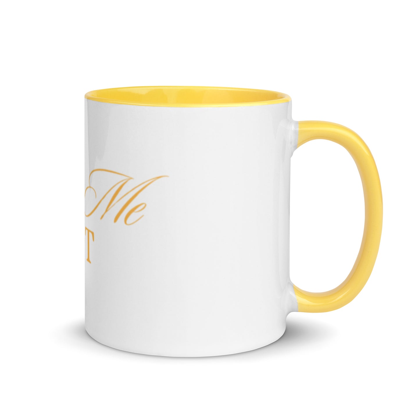 Mug With Yellow Color Inside